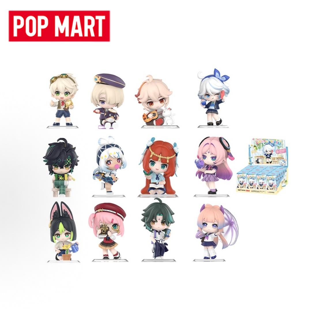 Home Cinema Lighting - POPMART原神インパクトアカデミーの光影詩シリーズ トレンドブラインドボックス玩具 ミステリーボックス ゲスバッグ アクションフィギュア サプライズ