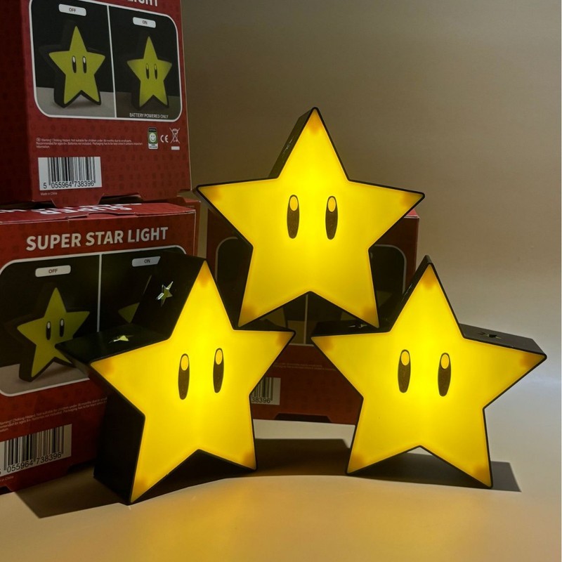 Home Cinema Lighting - 2026年新作スーパースターライト漫画フィギュアLEDミュージックナイトライトサウンドUSB充電式デスクランプギフトクリスマスおもちゃ卸売ギフト