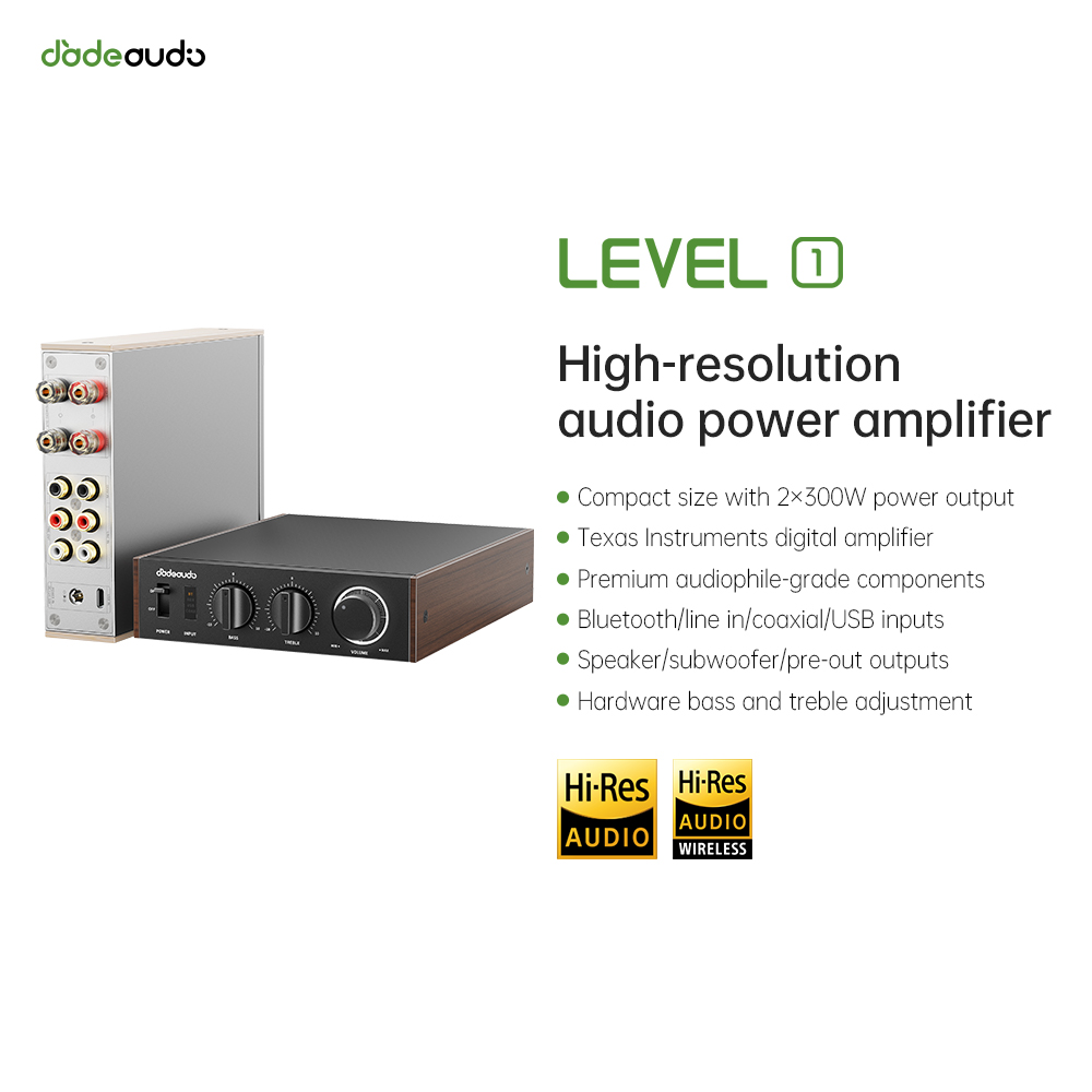 Home Cinema Installation - JadeAudio レベル 1 デスクトップ HiFi Bluetooth