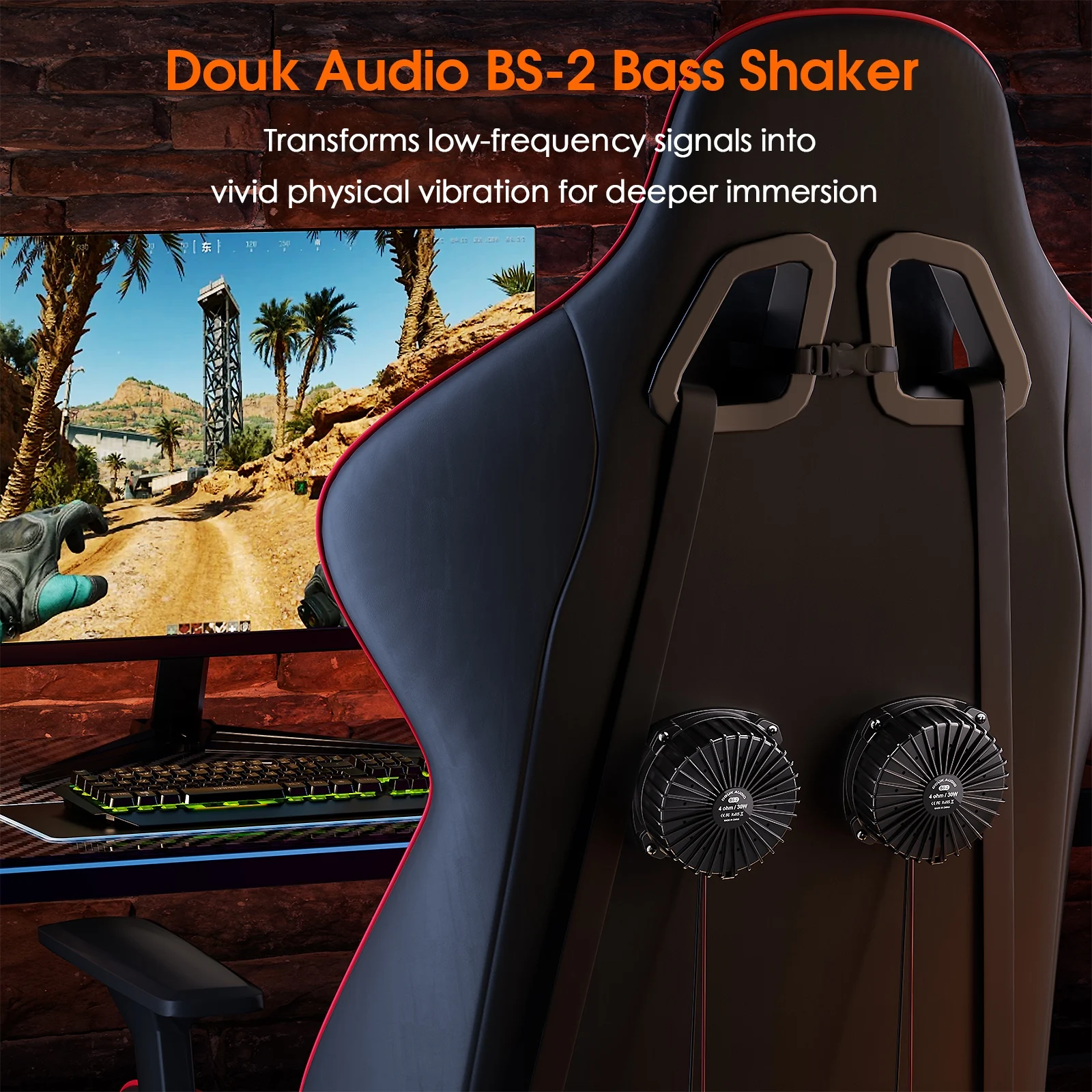Douk Audio BS-2 30W 4Ω ベースシェイカ - Home Cinema Installation のレビューと価格