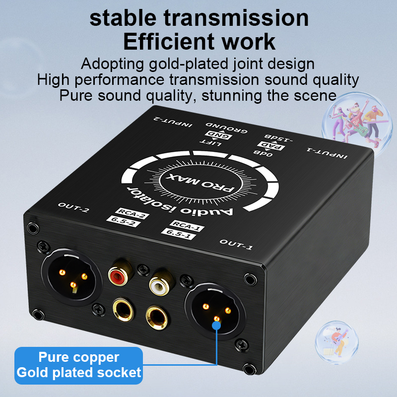 3ピン XLR/RCA/TS/TRS グランドループノイズア - Home Cinema Installation のレビューと価格