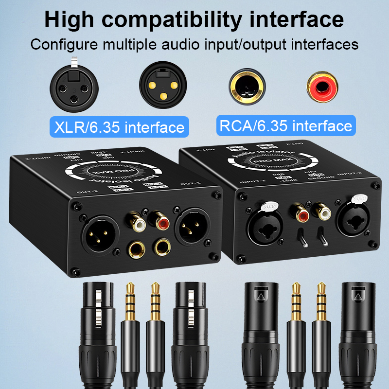 3ピン XLR/RCA/TS/TRS グランドループノイズア - Home Cinema Installation のレビューと価格