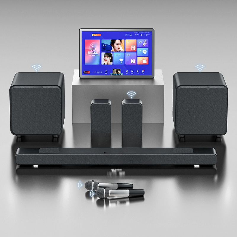 液晶テレビ、外部ステレオ、ホームシアターカラオケ用プロジェク - Home Cinema Karaoke Projector のレビューと価格