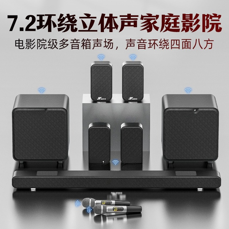 液晶テレビ、外部ステレオ、ホームシアターカラオケ用プロジェク - Home Cinema Karaoke Projector のレビューと価格
