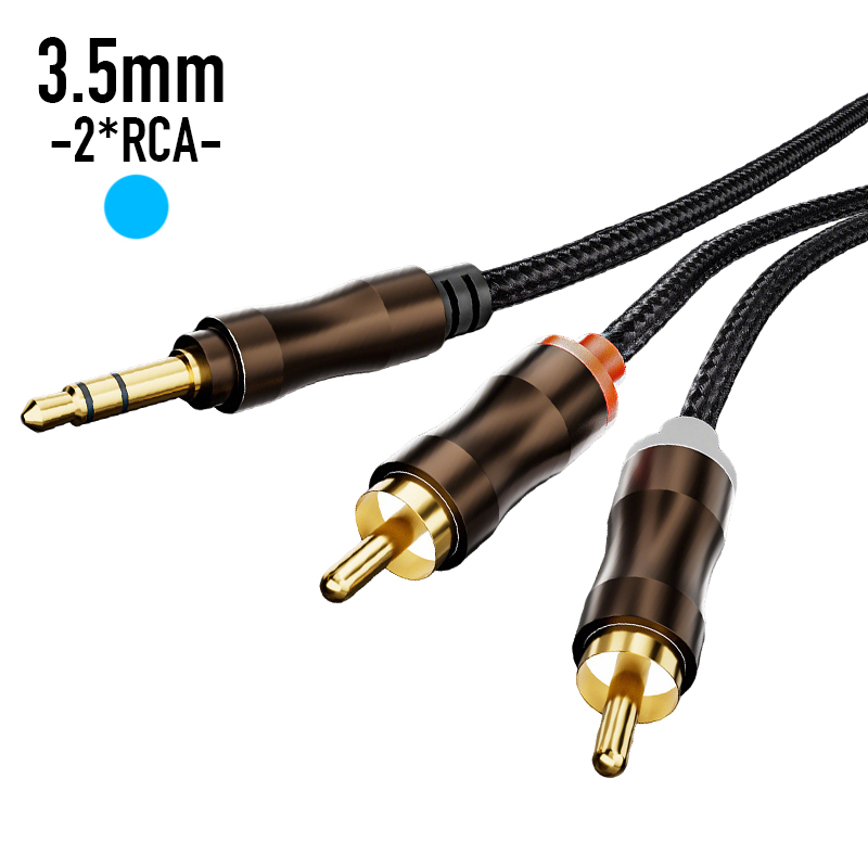 RCA-3.5mmジャックAUXオーディオケーブルHiFiス - Klipsch Home Cinema のレビューと価格