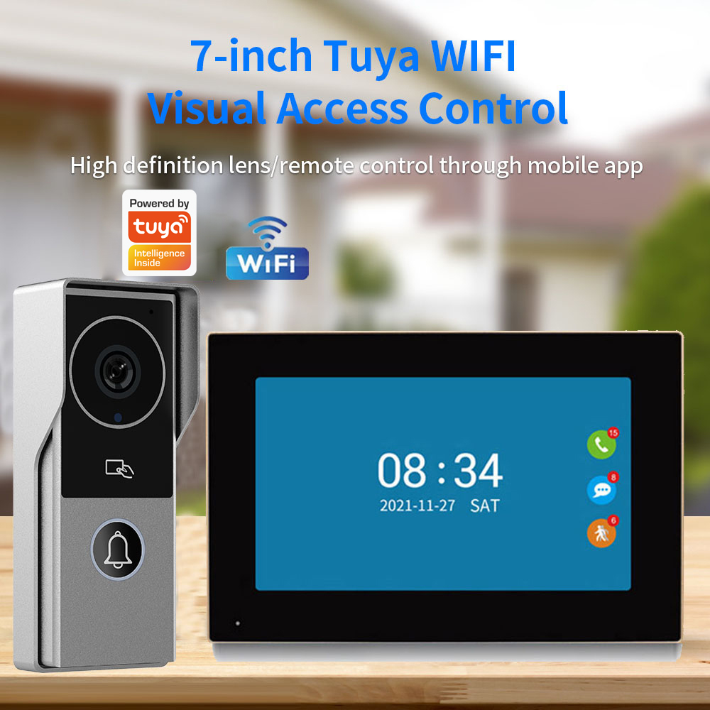 Wifiビデオドアベルシステム1080Pビジュアルドアホンド - Home Cinema Wall Panels のレビューと価格