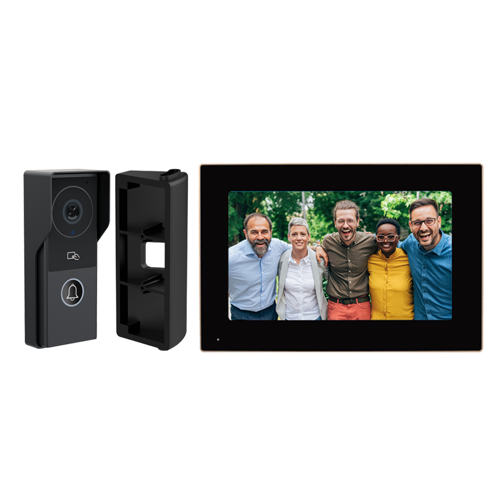 Wifiビデオドアベルシステム1080Pビジュアルドアホンド - Home Cinema Wall Panels のレビューと価格