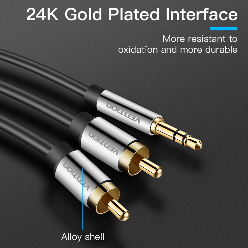 Vention RCA ケーブル 3.5 に 2rca オー - Klipsch Home Cinema のレビューと価格