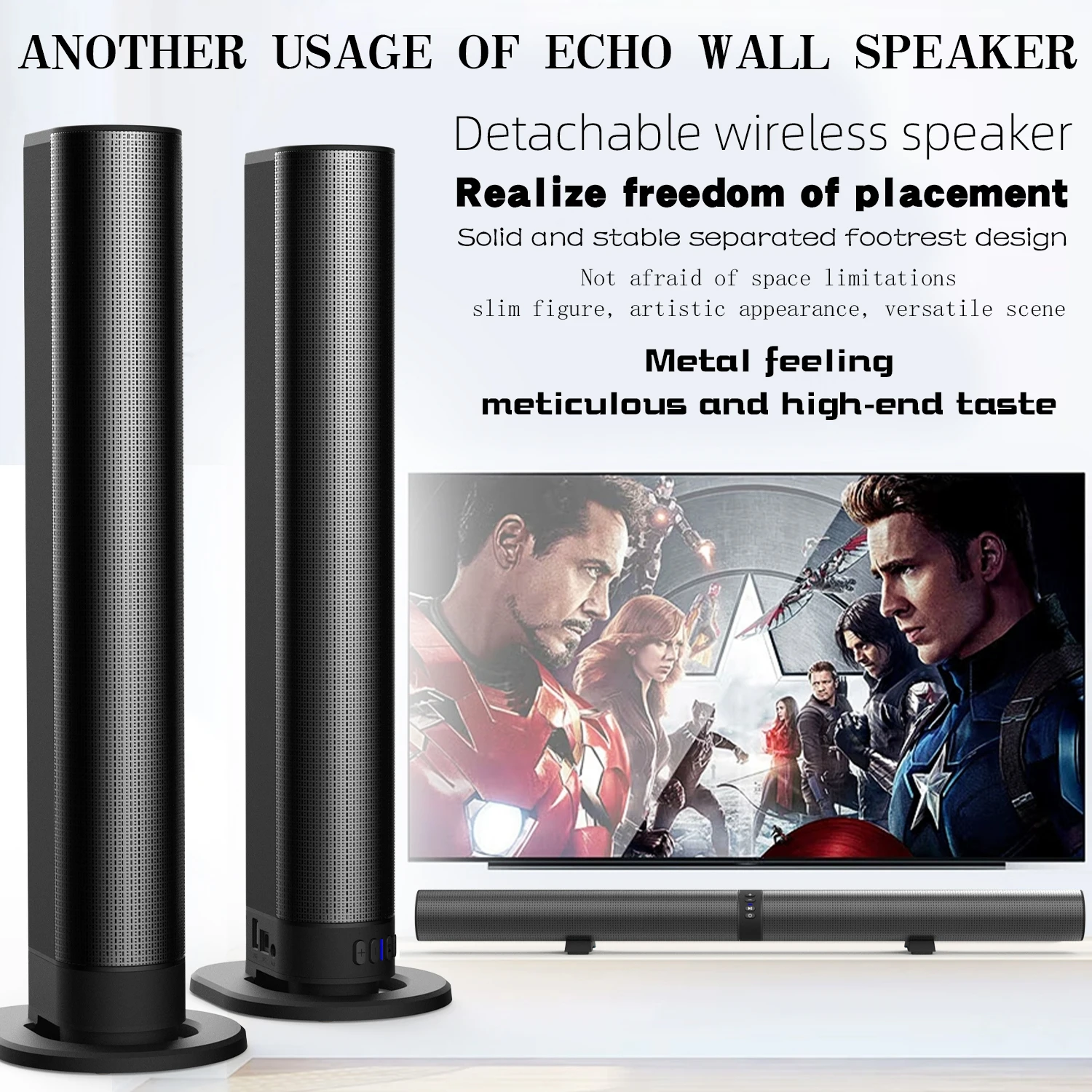 FM サウンドバー TV Bluetooth スピーカー H - Home Cinema Of Soundbar のレビューと価格